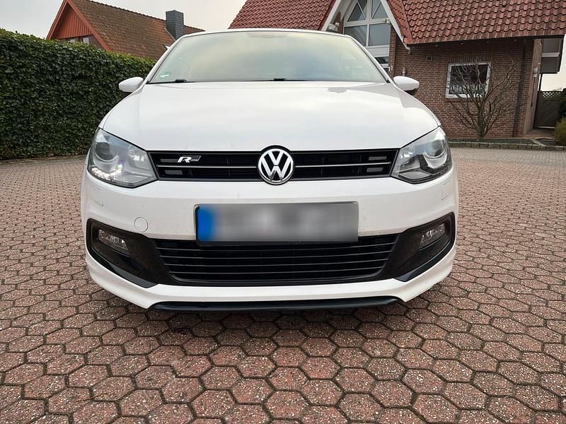 Usata VW Polo R-line 105 CV (77 kW) 2013 Bianco Utilitaria