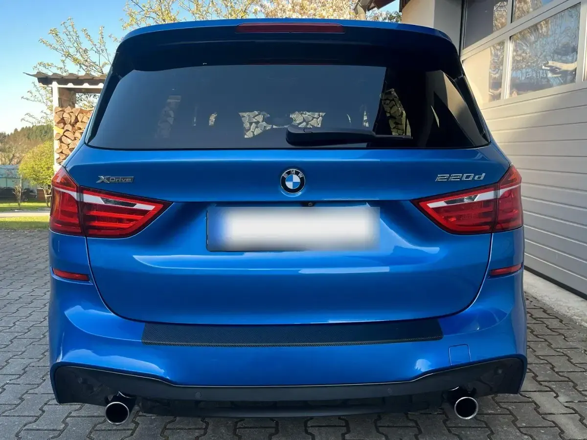 Gebraucht BMW 220 Gran Tourer M Sport 190 PS (139 kW) 2016 Blau Van / Kleinbus