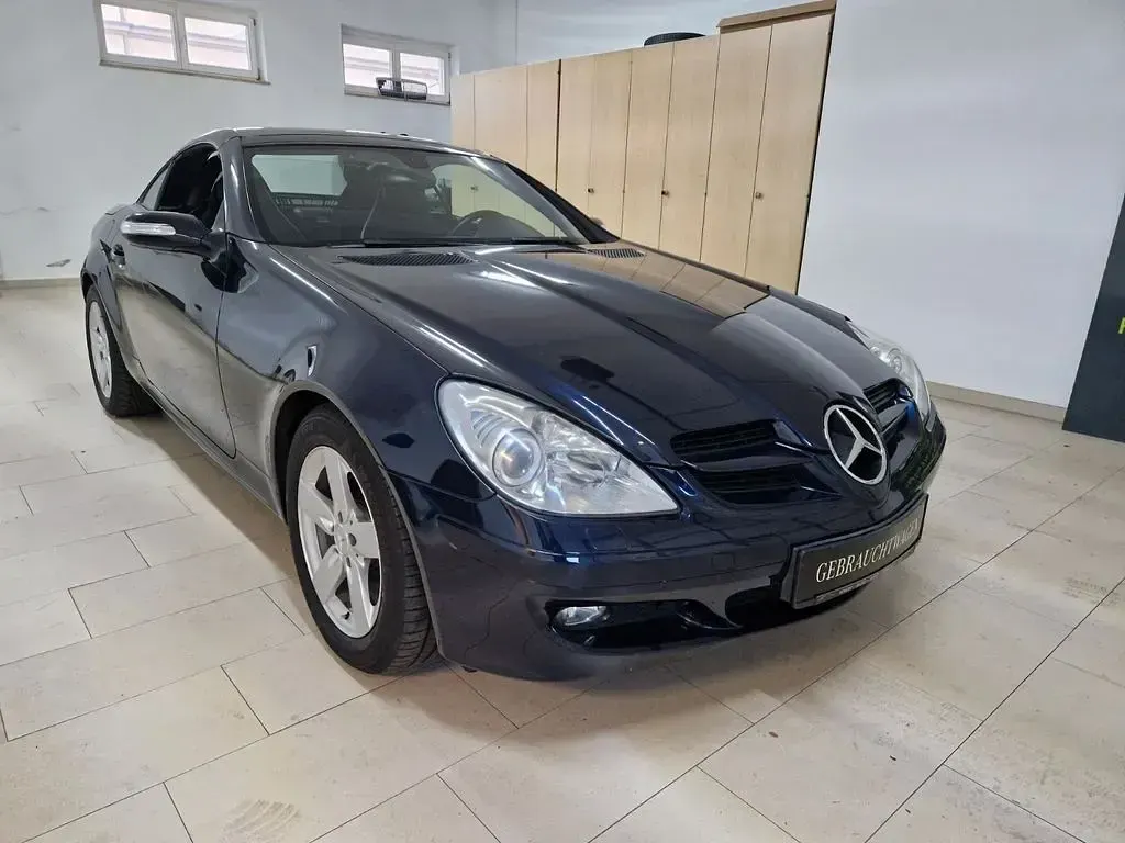 Gebraucht Mercedes SLK280 231 PS (169 kW) 2006 Blau Cabrio
