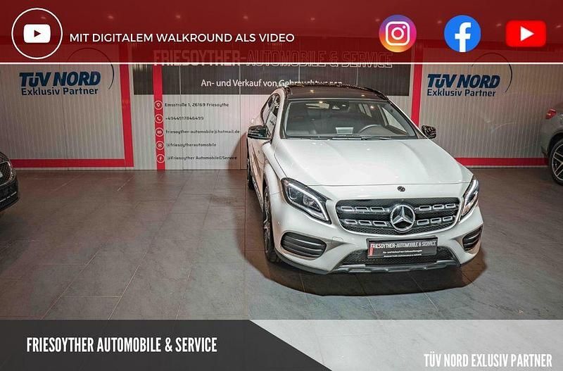 Weiß Gebraucht 2019 Mercedes GLA220 AMG line SUV | 23.990 € (Fairer Preis) - Bild 1/4