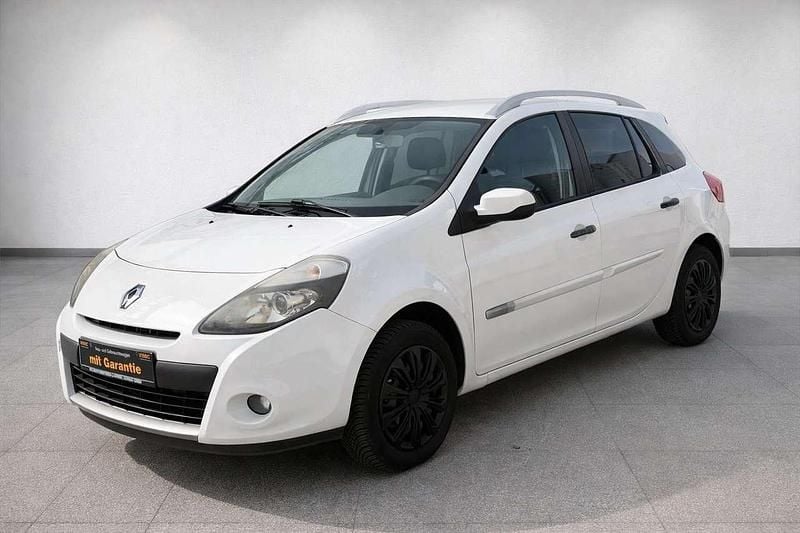 Gebraucht Renault Clio GrandTour Dynamique 101 PS (74 kW) 2009 Weiß Kombi