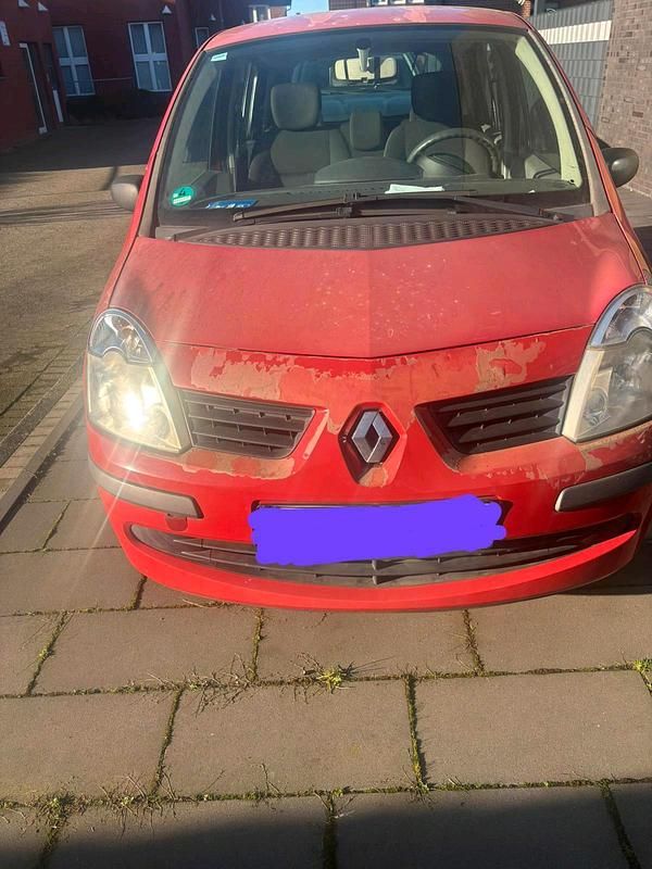 Gebraucht Renault Modus 75 PS (55 kW) 2007 Rot Van / Kleinbus
