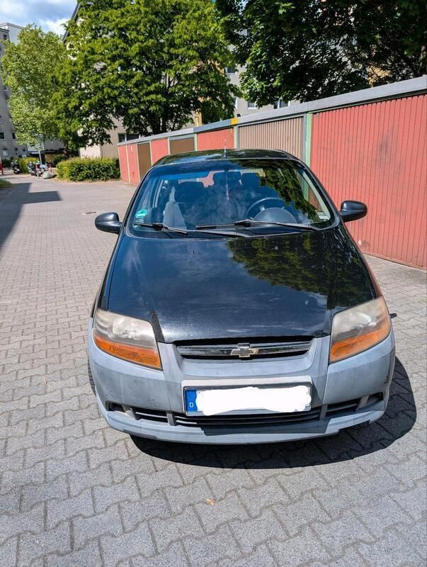 Schwarz Gebraucht 2006 Chevrolet Kalos Kleinwagen | 1.200 € (Fairer Preis) - Bild 1/4