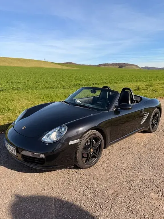 Second-hand Porsche Boxster 239 CP (175 kW) 2005 Negru Cabrio
