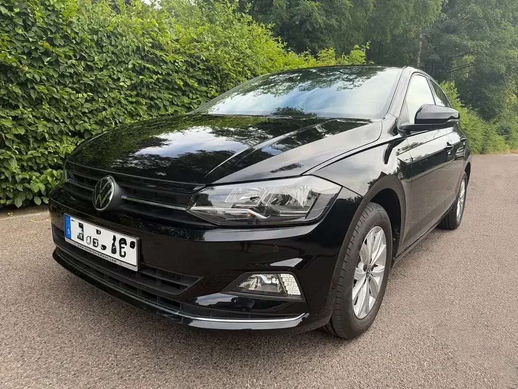 Gebraucht VW Polo Highline 95 PS (69 kW) 2021 Schwarz Kleinwagen