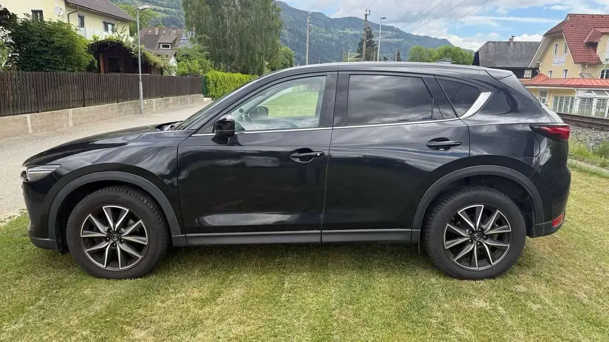 Gebraucht Mazda CX-5 184 PS (135 kW) 2018 Schwarz SUV