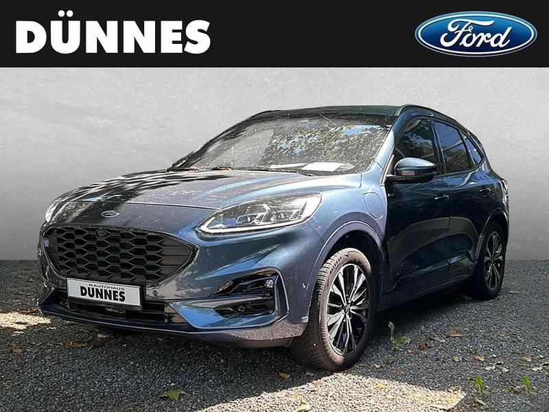 Blau Gebraucht 2022 Ford Kuga ST-Line X SUV | 26.480 € (Etwas zu teuer) - Bild 1/4