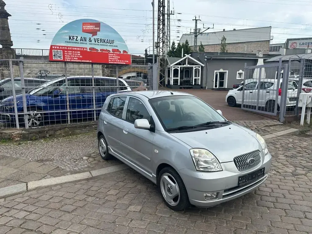 Gebraucht Kia Picanto EX 65 PS (47 kW) 2005 Silber Kleinwagen