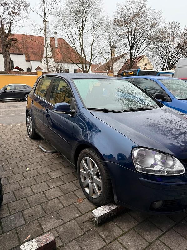Blau Gebraucht 2006 VW Golf V Goal Kleinwagen | 1.500 € (Superpreis) - Bild 1/4