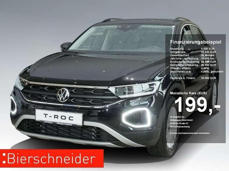 Gebraucht VW T-Roc Life 150 PS (110 kW) 2025 Deep black perleffekt SUV