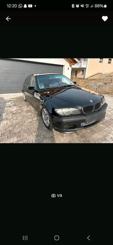 Gebraucht BMW 318 M Sport 116 PS (85 kW) 2003 Schwarz Limousine