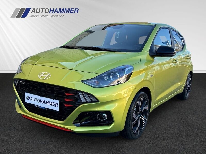 Gelb Gebraucht 2025 Hyundai i10 N Line Kleinwagen | 20.740 € (Etwas zu teuer) - Bild 1/4