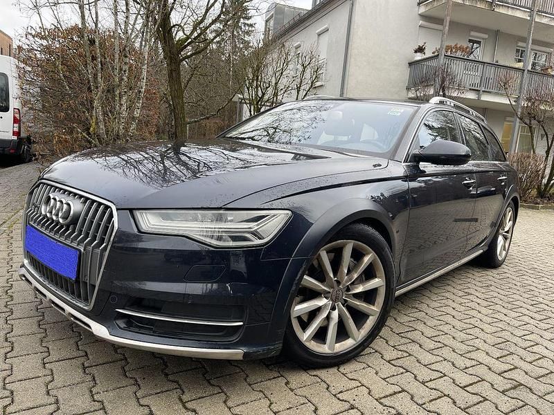 Blau Gebraucht 2017 Audi A6 Allroad Sport Kombi | 22.299 € - Bild 1/4