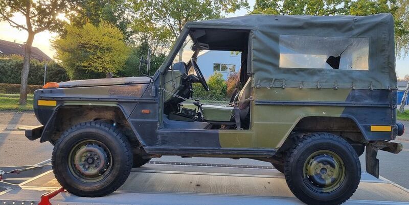 Gebraucht Mercedes G240 72 PS (52 kW) 1986 Grün SUV