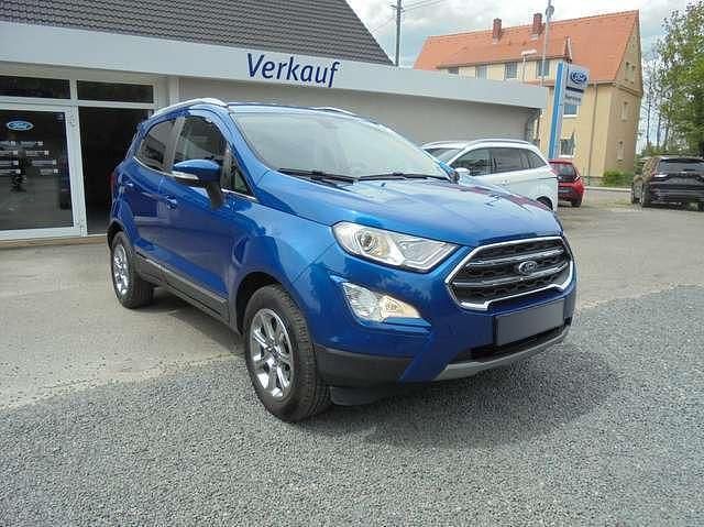 Gebraucht Ford Ecosport Titanium 125 PS (91 kW) 2019 Blau metallic SUV