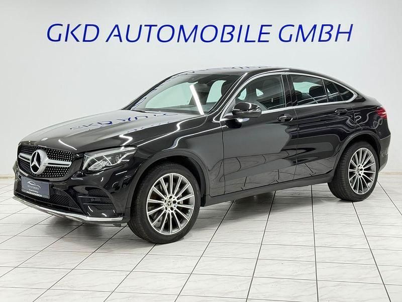 Schwarz Gebraucht 2017 Mercedes GLC220 AMG line Coupé | 33.990 € (Fairer Preis) - Bild 1/4
