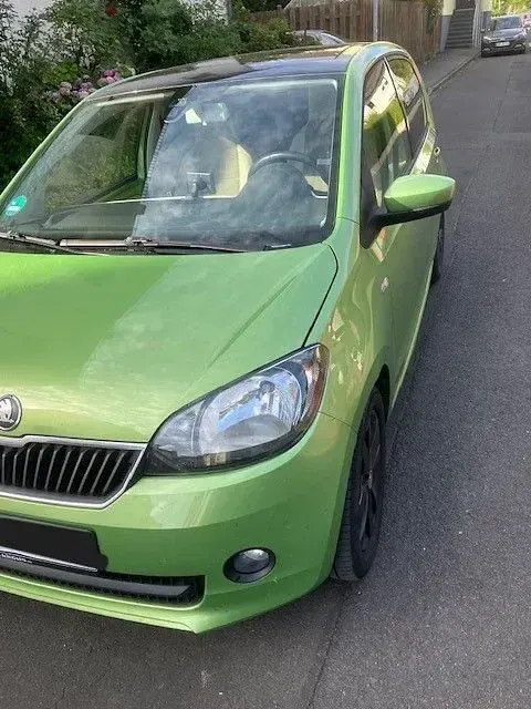 Gebraucht Skoda Citigo Elegance 75 PS (55 kW) 2012 Grün Kleinwagen