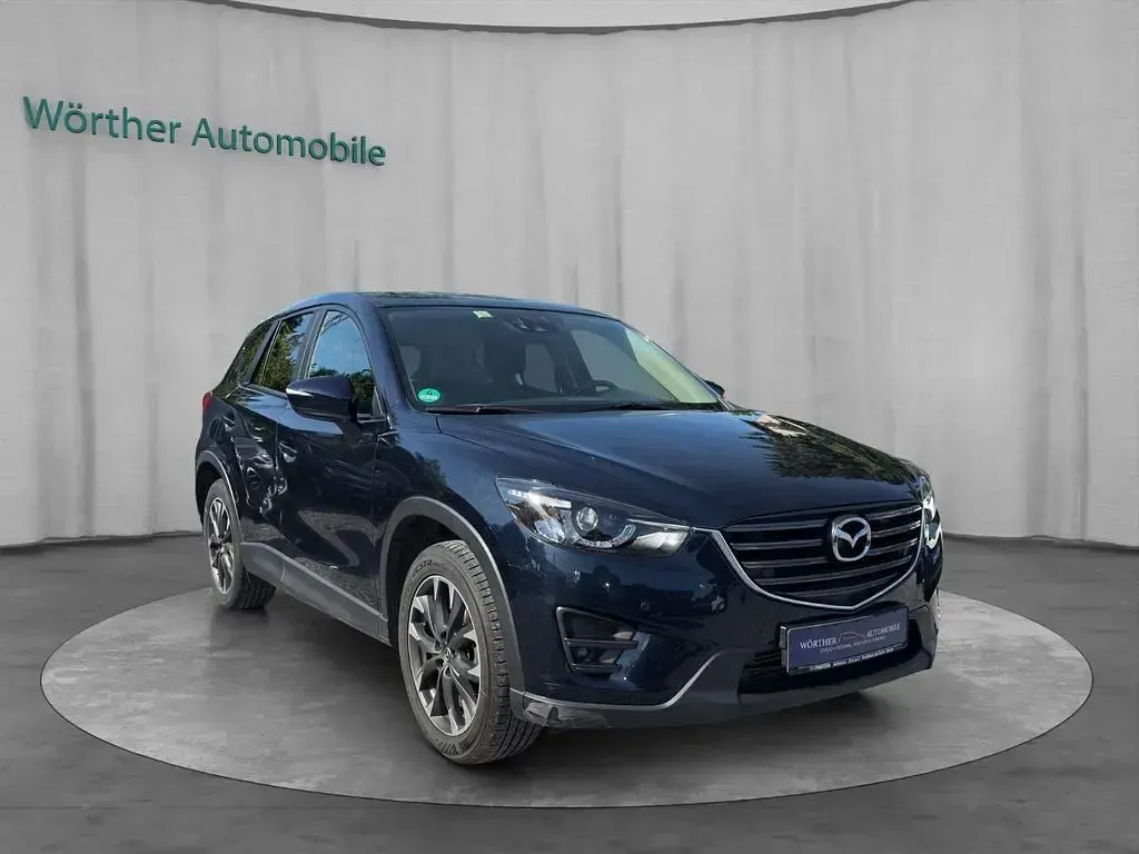Gebraucht Mazda CX-5 Sports-Line 175 PS (128 kW) 2015 Blau SUV