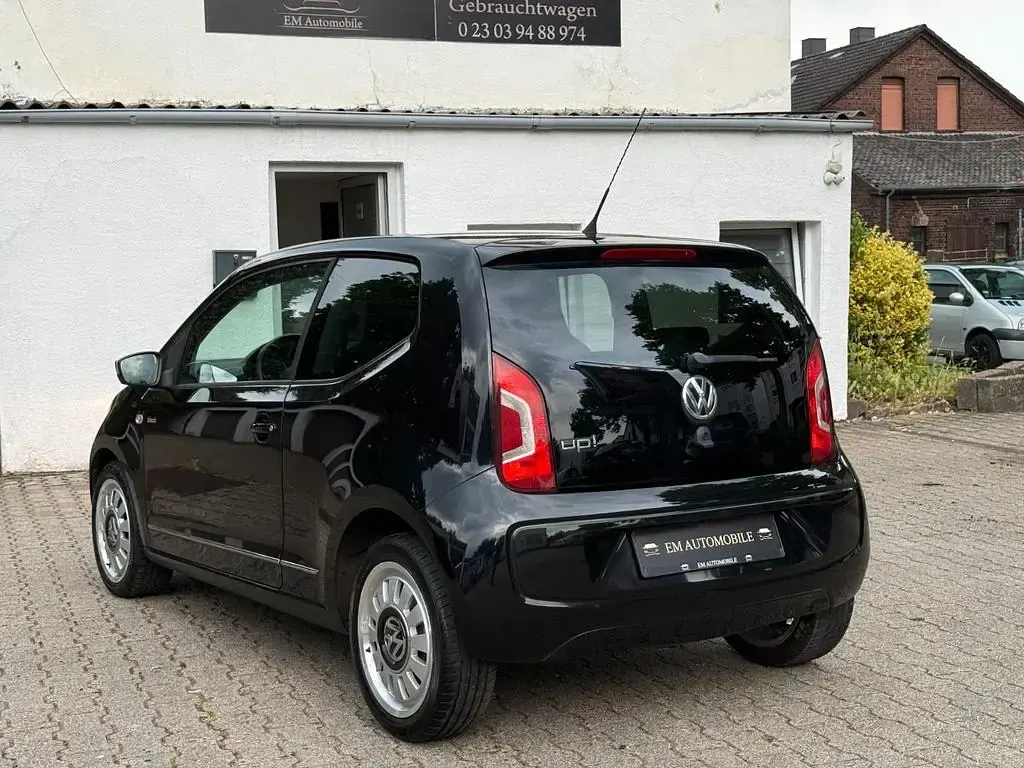 Gebraucht VW up! 60 PS (44 kW) 2012 Schwarz Kleinwagen