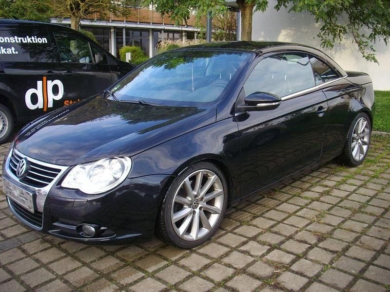 Schwarz Gebraucht 2008 VW Eos Cabrio | 3.300 € (Superpreis) - Bild 1/4