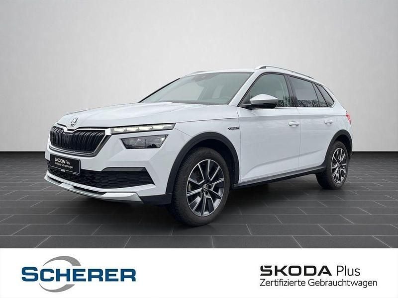 Gebraucht Skoda Kamiq ScoutLine 150 PS (110 kW) 2022 Moonweiß perleffekt (metallic) SUV