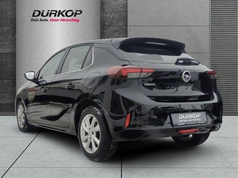 Gebraucht Opel Corsa Elegance 101 PS (74 kW) 2021 Diamant schwarz/karbon schwarz Kleinwagen
