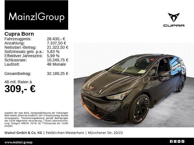 Gebraucht Cupra Born 169 kW (231 PS) 2023 Grau Kleinwagen