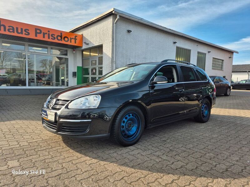 Schwarz Gebraucht 2009 VW Golf VI Comfortline Kombi | 1.950 € (Superpreis) - Bild 1/4