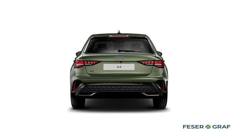 Neu Audi A3 Ambiente 150 PS (110 kW) 2026 Distriktgrün metallic Limousine