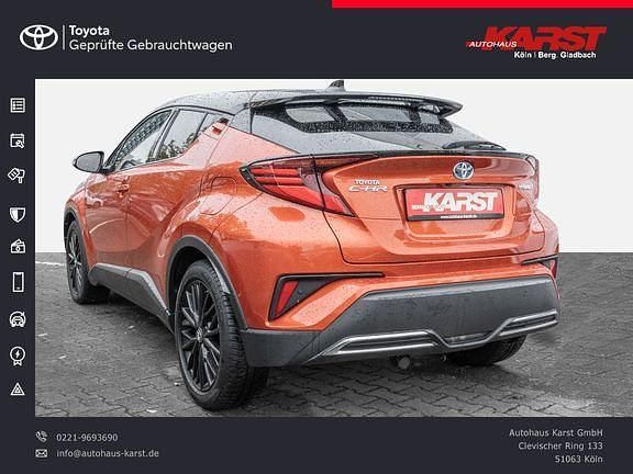Gebraucht Toyota C-HR Basis 184 PS (135 kW) 2020 Infernoorange metallic / dach schwarz SUV