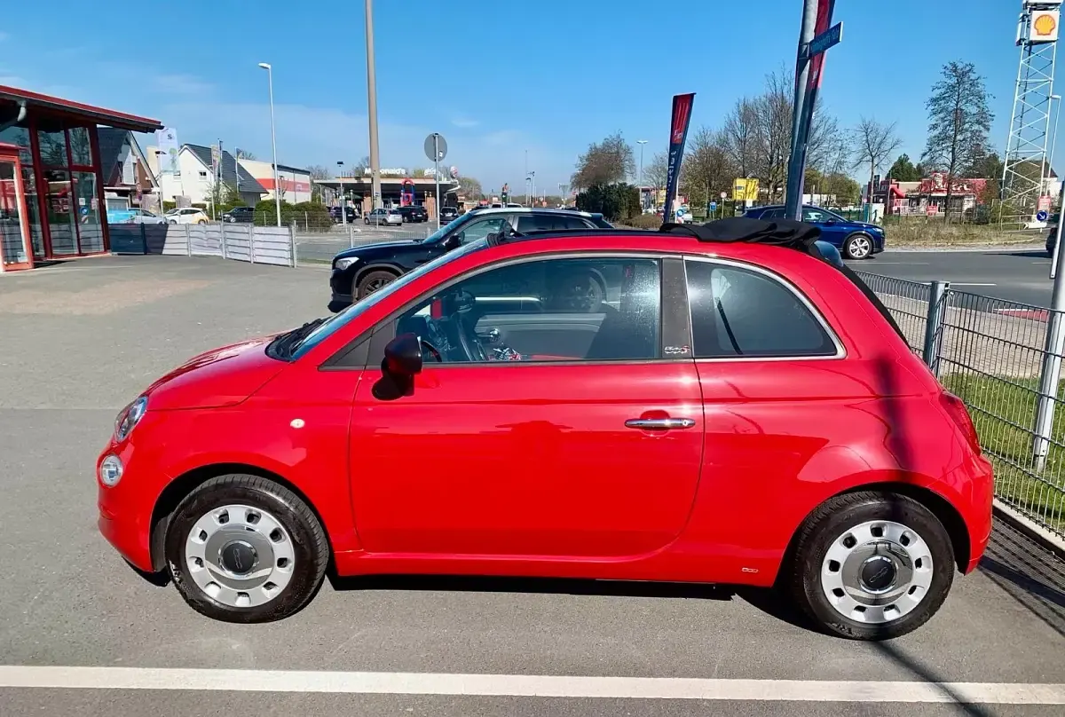 Gebraucht Fiat 500C 69 PS (50 kW) 2017 Rot Cabrio