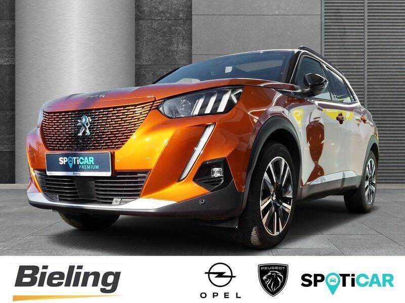 Lackierung orange fusion/typ a Gebraucht 2020 Peugeot e-2008 GTi SUV | 20.650 € (Etwas zu teuer) - Bild 1/4