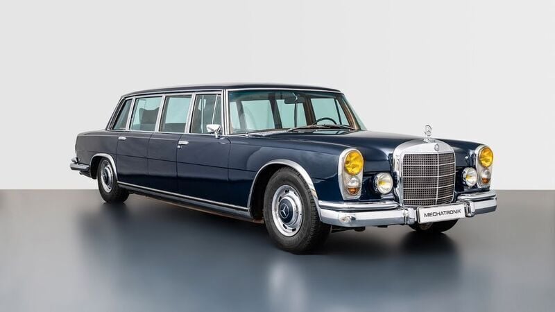 Blau Gebraucht 1969 Mercedes 600 Limousine | 235.000 € - Bild 1/4