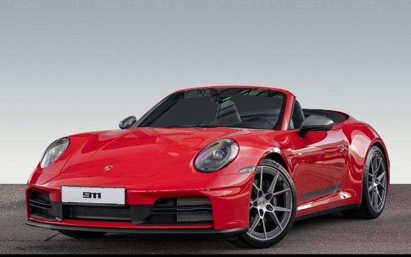 Rot Neu 2025 Porsche 911 Carrera 4 Cabriolet Cabrio | 159.900 € - Bild 1/4