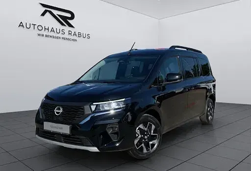 Neu Nissan Townstar Tekna 130 PS (95 kW) 2026 Schwarz Kombi