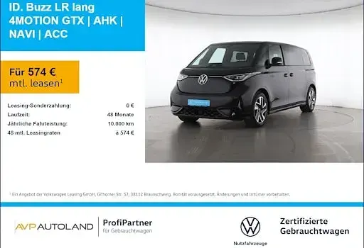 Gebraucht VW ID. Buzz GTX 250 kW (340 PS) 2025 Deep black perleffekt Van / Kleinbus