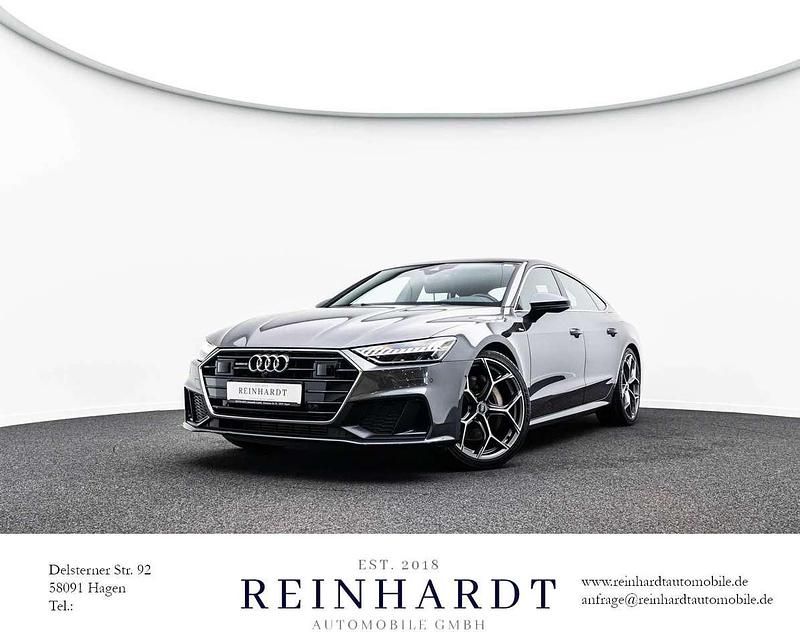 Daytonagrau perleffekt Gebraucht 2021 Audi A7 S-Line Limousine | 47.130 € - Bild 1/3