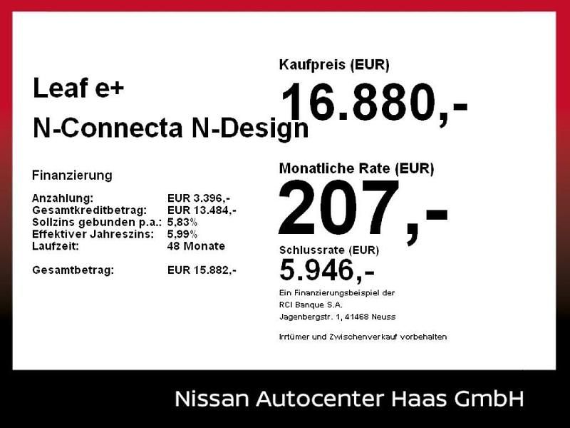 Gebraucht Nissan Leaf 360º 160 kW (218 PS) 2021 Weiß Kleinwagen