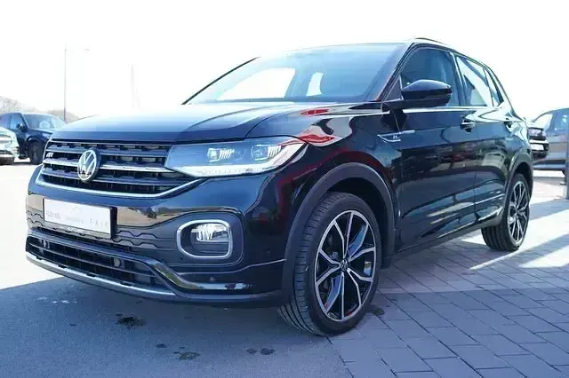 Gebraucht VW T-Cross R-line 110 PS (80 kW) 2022 Schwarz SUV