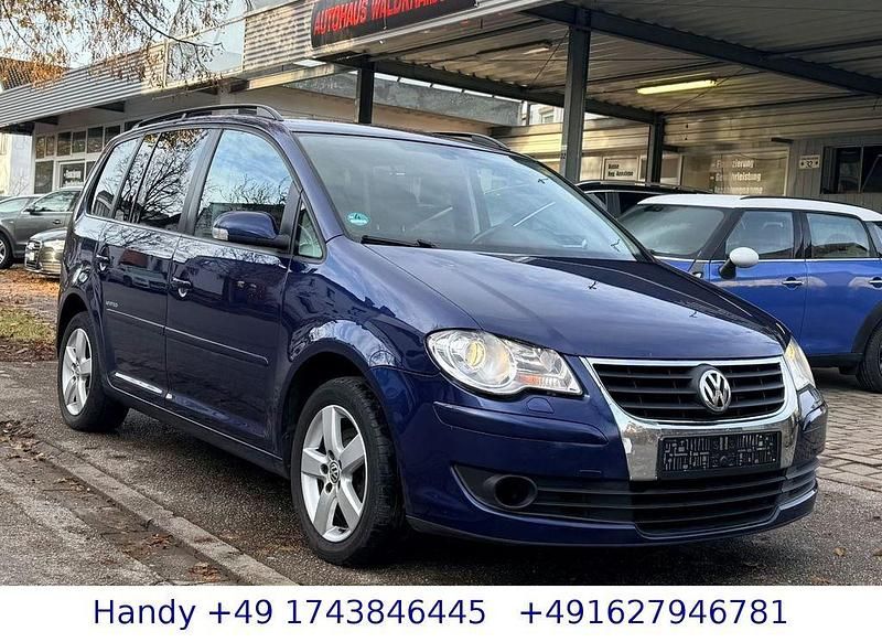 Shadow blue Gebraucht 2009 VW Touran United Van / Kleinbus | 4.390 € (Fairer Preis) - Bild 1/4
