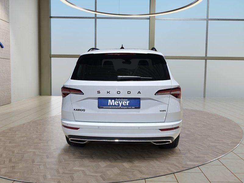 Neu Skoda Karoq SportLine 190 PS (139 kW) 2025 Weiß SUV
