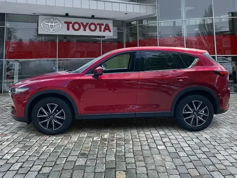 Gebraucht Mazda CX-5 Sports-Line 228 PS (167 kW) 2018 Soul red crystal m (metallic) SUV