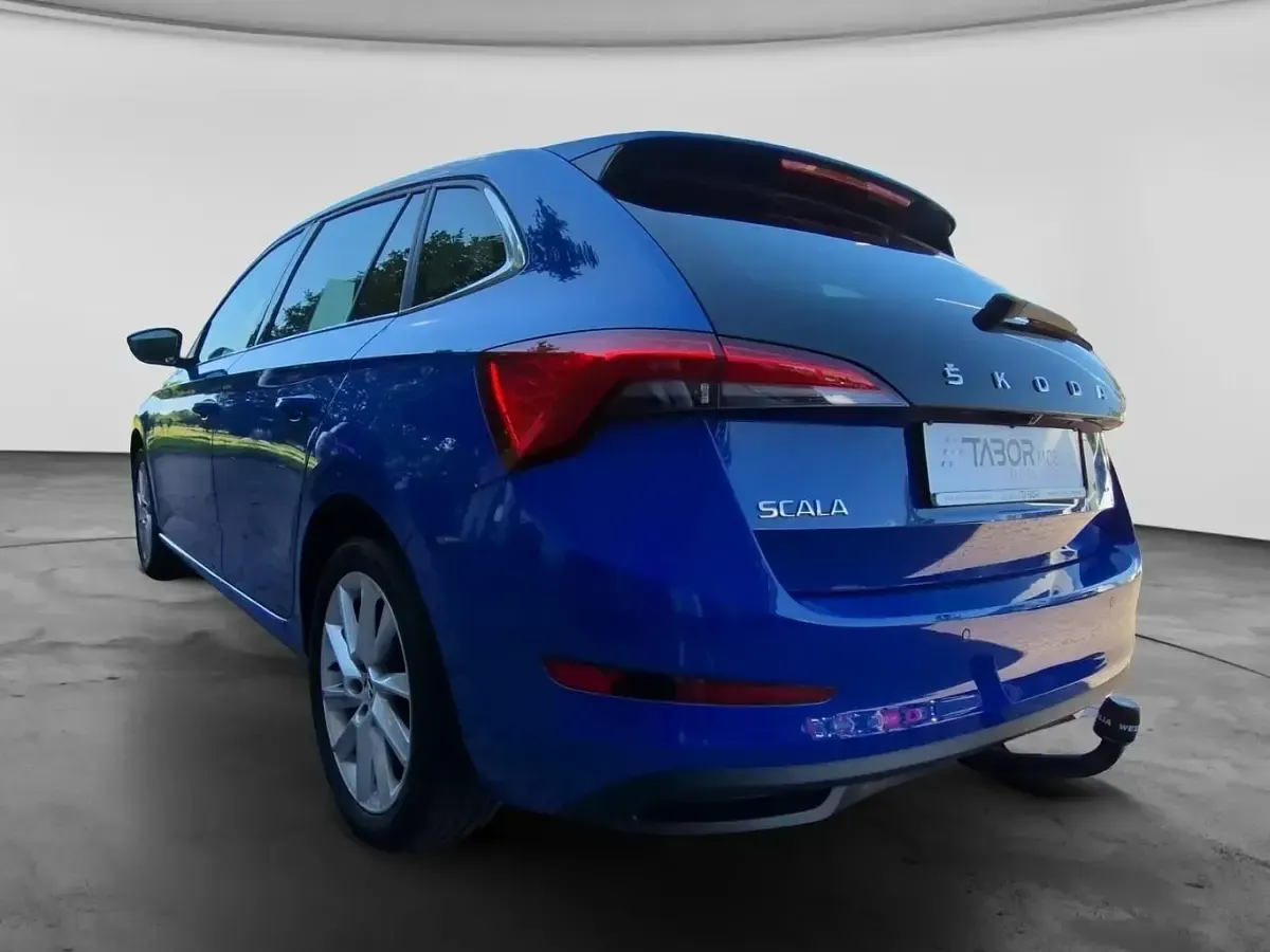 Gebraucht Skoda Scala Style 150 PS (110 kW) 2021 Energy blau Kleinwagen