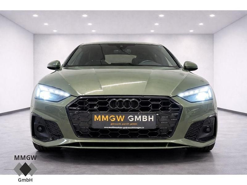 Gebraucht Audi A5 Sportback S-Line 204 PS (150 kW) 2022 Grün Kleinwagen