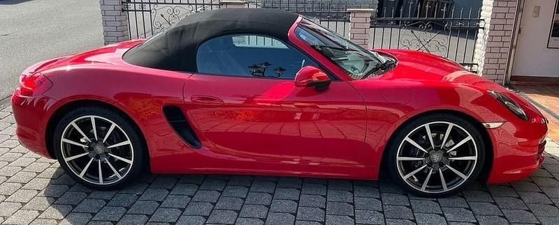 Gebraucht Porsche Boxster 265 PS (194 kW) 2013 Rot Cabrio