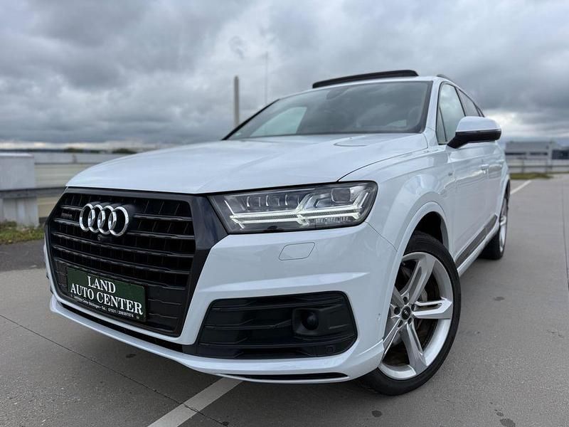 Weiß Gebraucht 2017 Audi Q7 S-Line SUV | 38.400 € (Fairer Preis) - Bild 1/4