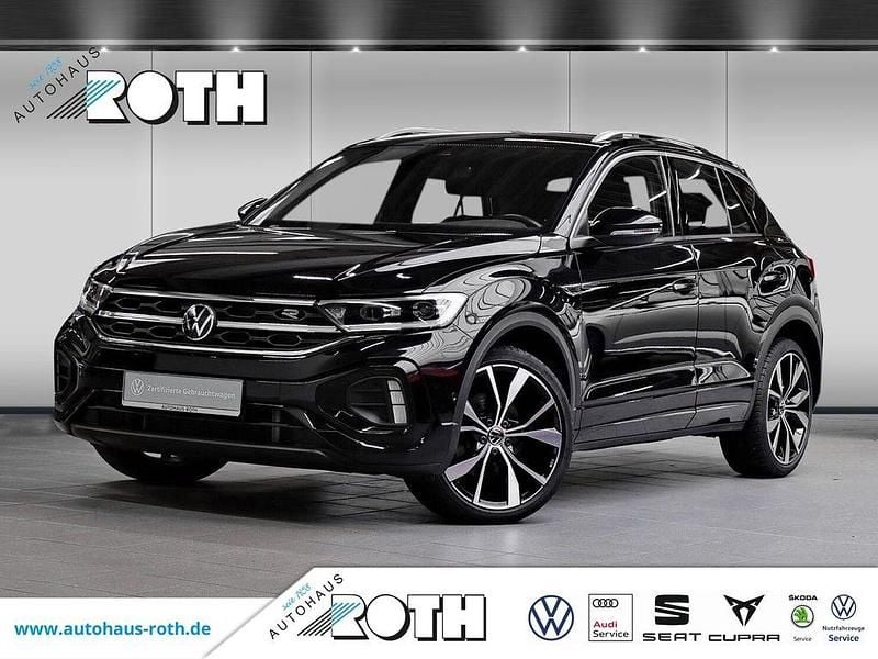 Schwarz Gebraucht 2023 VW T-Roc R-line SUV | 22.987 € (Guter Preis) - Bild 1/4