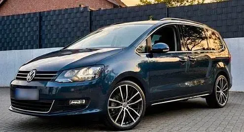 Gebraucht VW Sharan Highline 184 PS (135 kW) 2016 Blau Van / Kleinbus