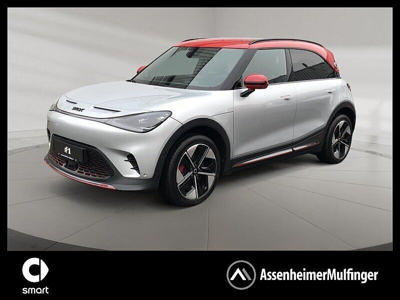 Silber cyber silver metallic Gebraucht 2025 Smart #1 Brabus SUV | 38.770 € (Fairer Preis) - Bild 1/4