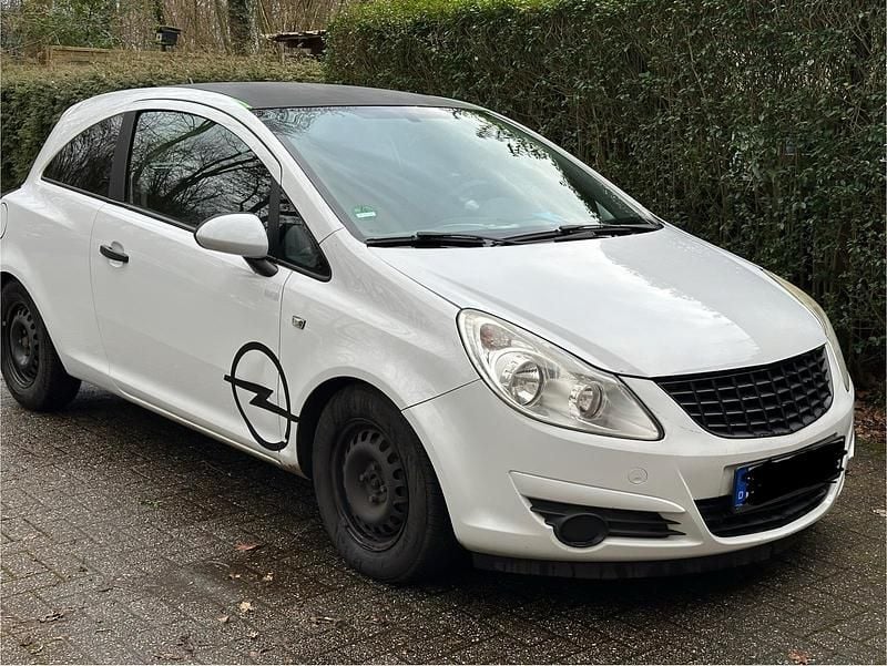 Weiß Gebraucht 2009 Opel Corsa Kleinwagen | 1.000 € (Guter Preis) - Bild 1/4